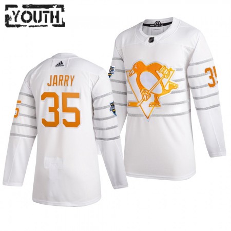 Barn NHL Pittsburgh Penguins Tröjor TRISTAN JARRY 35 Vit Adidas 2020 All-Star Authentic